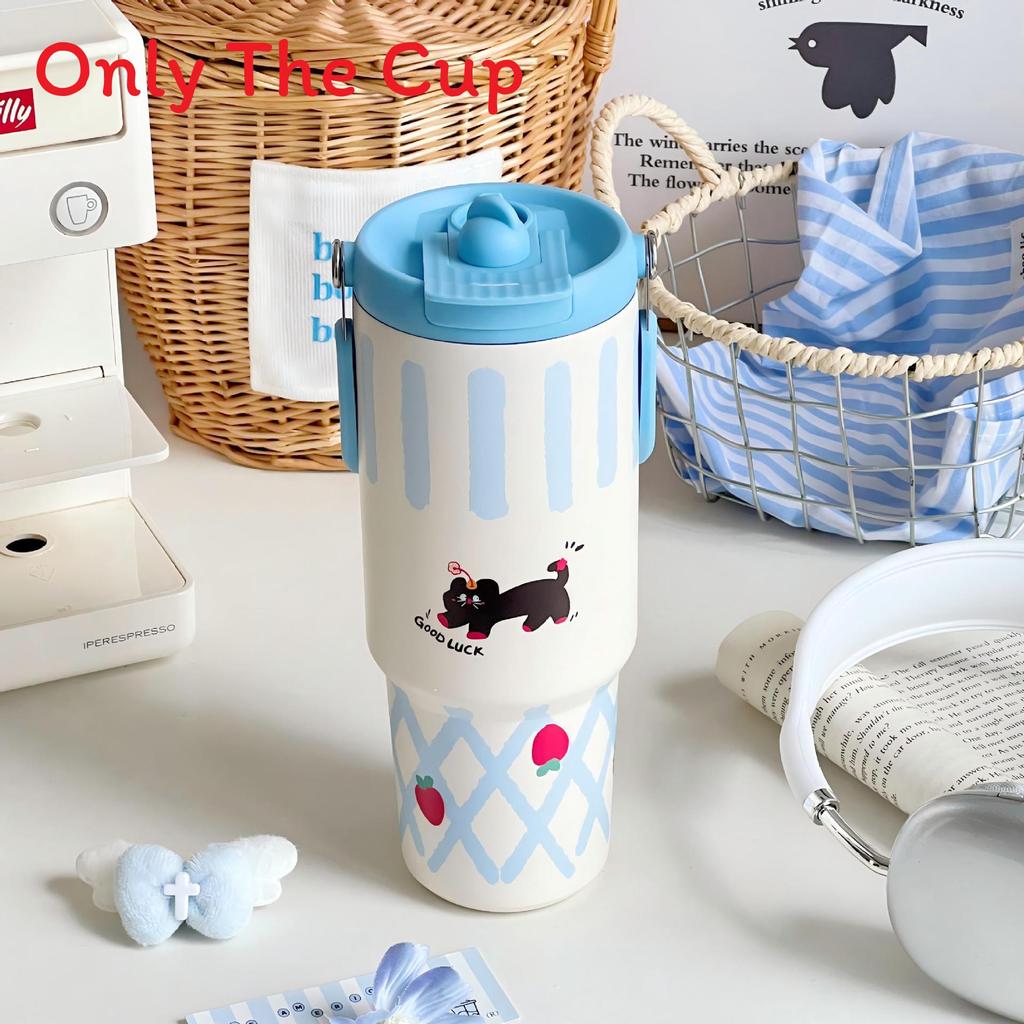 Cartoon Animal Vacuum Flask With Large Capacity For Home And Outdoor Use