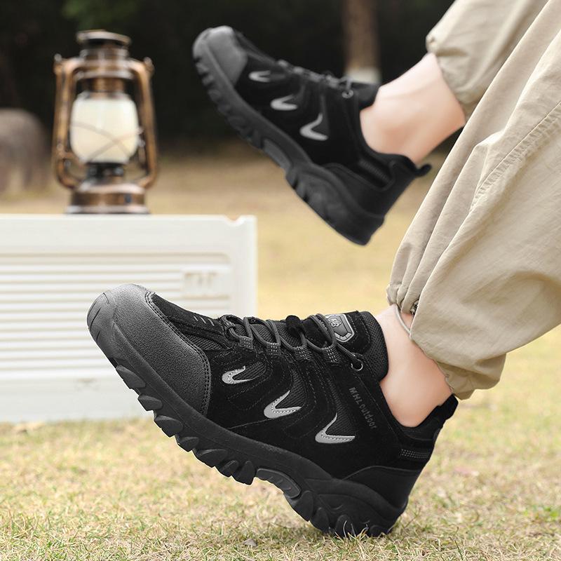 Men's Four-Season Outdoor Hiking Shoes - 2025 Low-Top Style