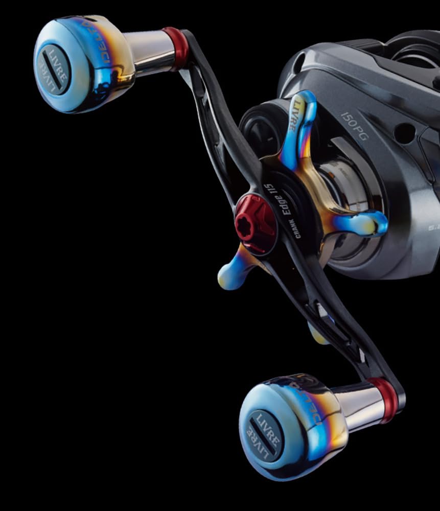 Kliky LIVRE 11267 Crank Edge 115 Shimano pravé, červené, ručně řazení Gunmetal a FRSE115-D27-GMR