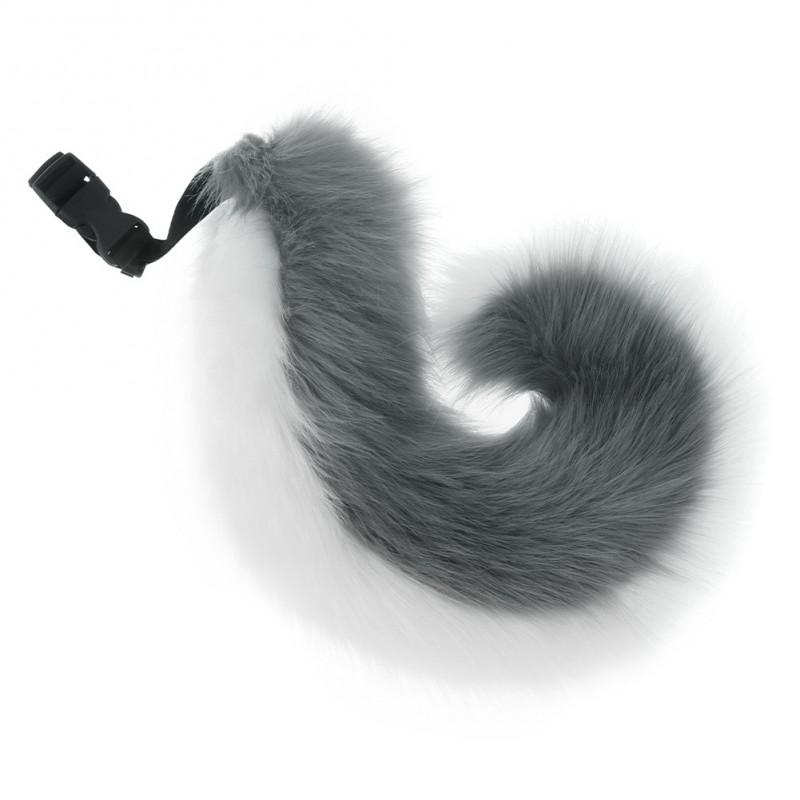Handmade Plush Dog Ear Headband With Tail Accessory Cosplay Costume Party Performance Unisex Adult