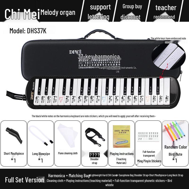 Chime 32/37-Key Harmonica: Perfect for Beginners, Students, and Professionals.