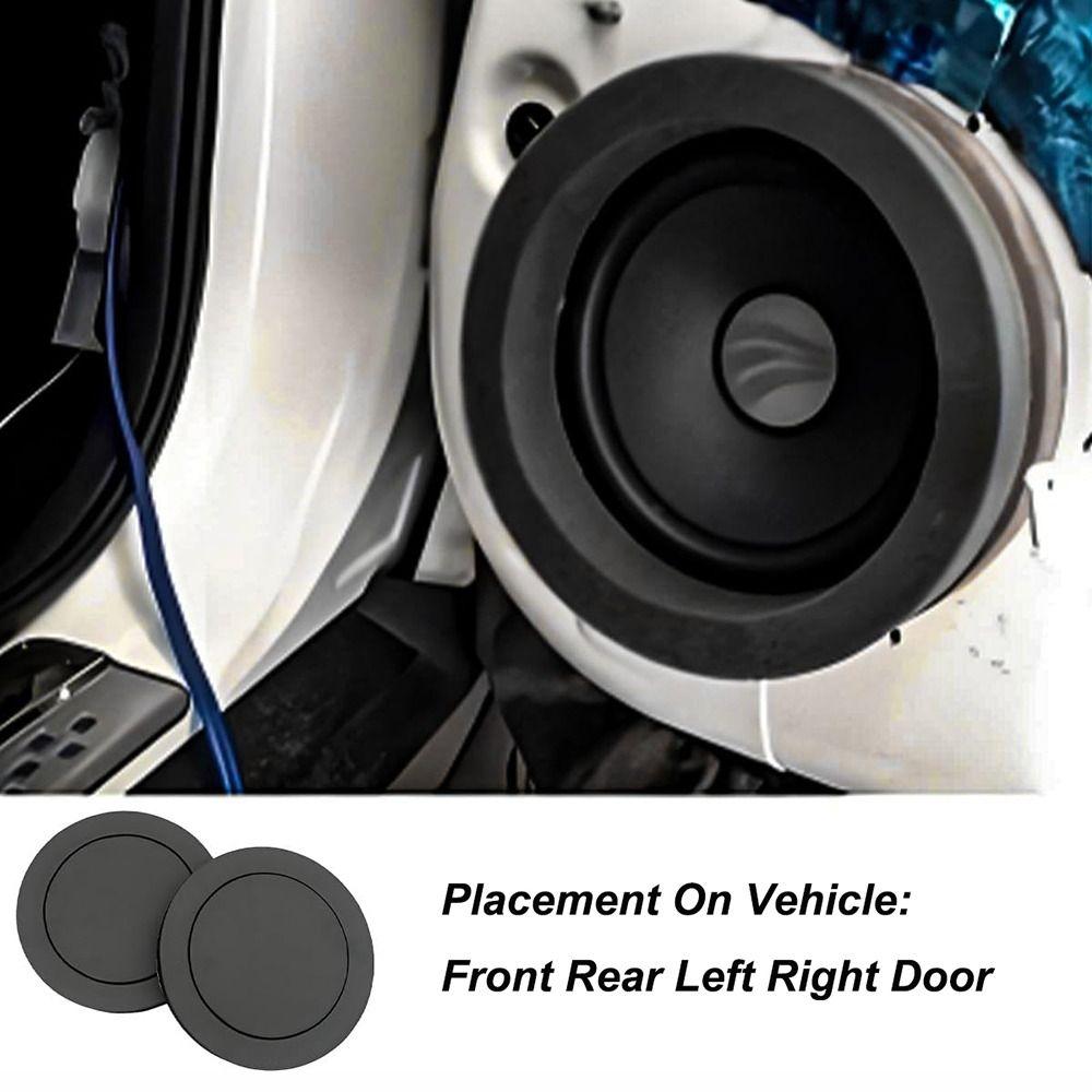 4/5/6.5 Inch Car Speaker Ring Self Adhesive Auto Door Foam Pad Insulation Ring