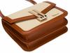 Torba damska PTN Dalia-1245 Ecru-Brown