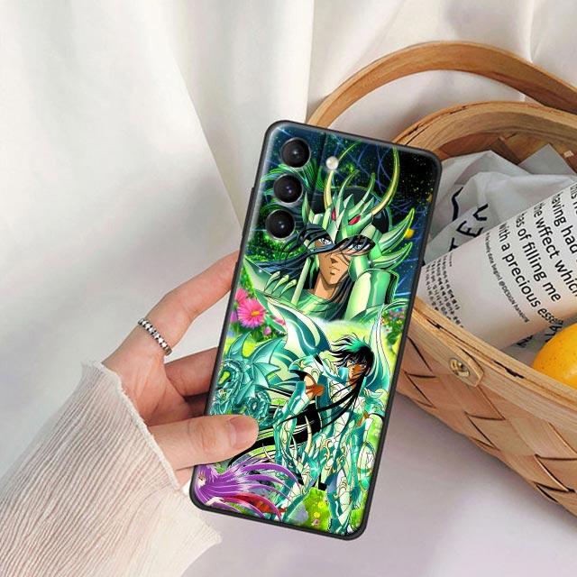 Anime Saint Seiya Phone Case For Samsung Galaxy S24 S23 Ultra 5G S20 S21 FE S25 S24FE S26 Plus Cases Soft Cover Pegasus Seiyas