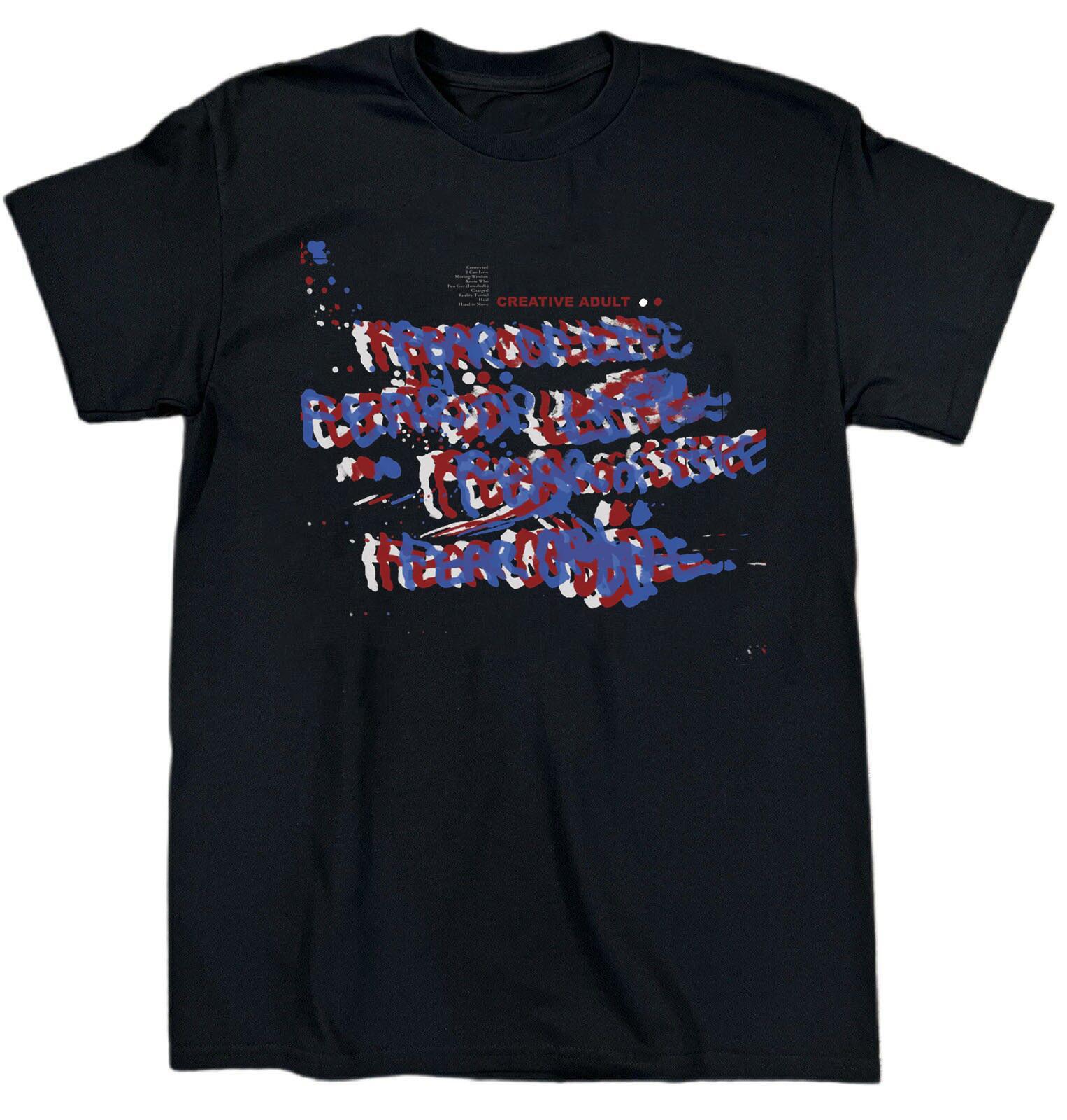 NEW Creative Adult Band Album Heavy Cotton T Shirt S-5XL Black BT658 S