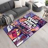 Grand Theft Auto Customize Your Name Area Rug Suitable for Decorate room Game Room Foyer Hallway Antislip Carpet Office home decor Spiritual Gift