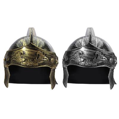 Středověký Římský Válečník Rytíř Plastová Přilba Sparťanský Gladiátor Vintage Cosplay Kostým Přilba pro Halloween Divadelní Představení