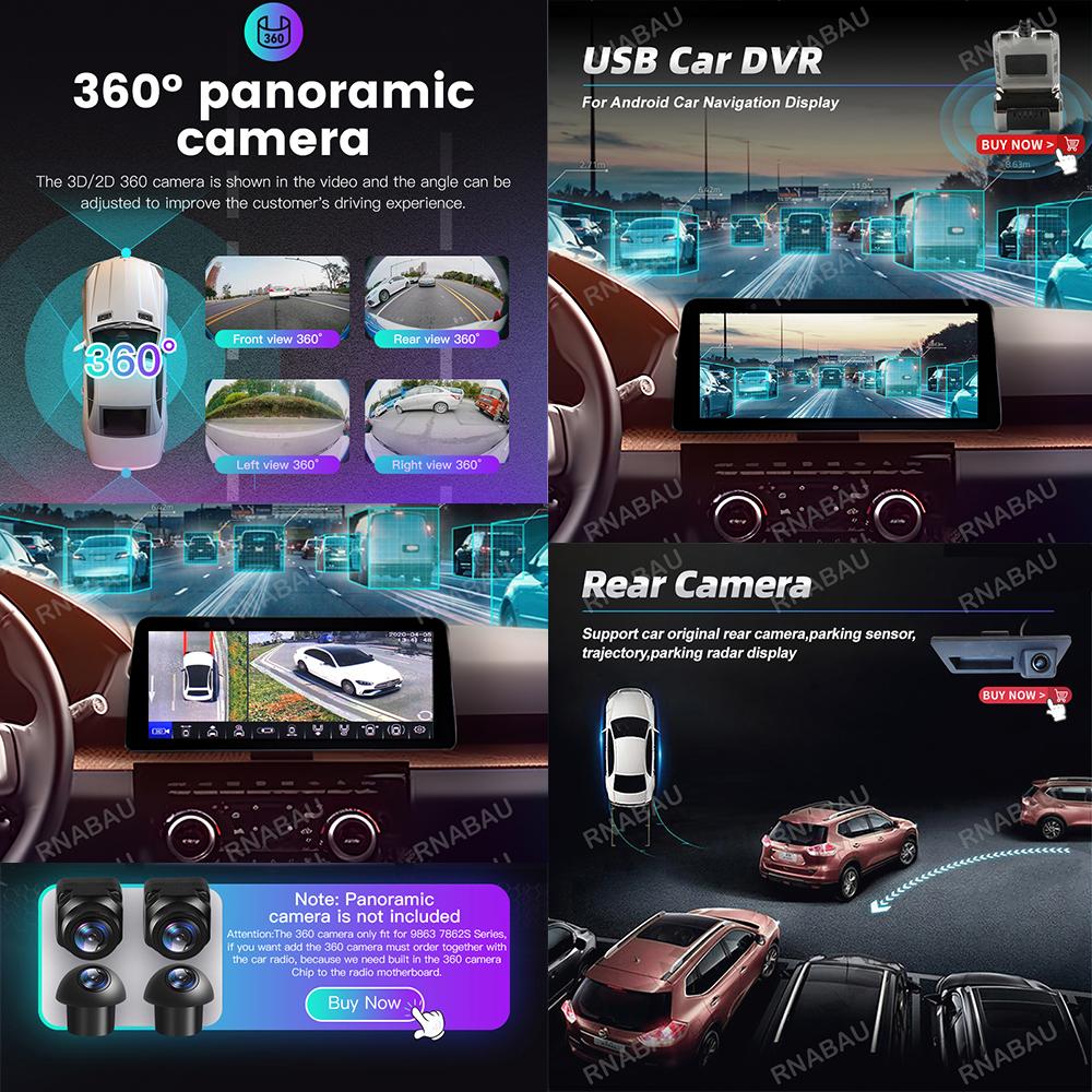 ID8 Android 14 Car Radio For BMW X1 F48 X2 F49 2016- 2017 NBT & 2018 - 2020 EVO Multimedia Player GPS Stereo 4G Wireless Carplay