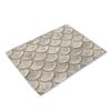 Mermaid Scales Placemat Geometric Placemat Coaster Table Decoration Mat Kitchen Posavasos Manteles individuales Onderzetters