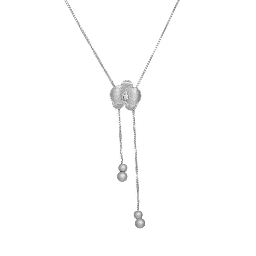 Luxury Golden Collarbone Chain High-end Exquisite Neck Pendant  Versatile серебряный