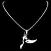 Ballerina Ballet Dancer Dancing Girl Necklace for Women Men Stainless Steel Dove of Peace Bird Shape Chain Jewelry NZZZ520S01