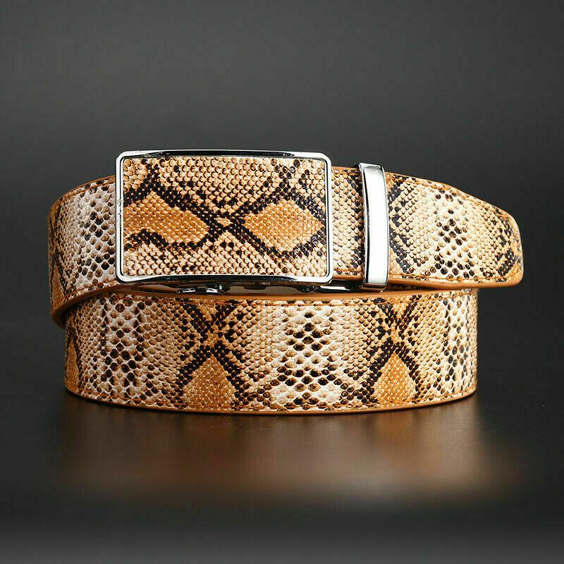 HELMUT LANG snake skin leather belt Helmut Lang Archive/Vintage