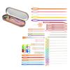 Sewing Needle Set Big Eyes Plastic Sewing Knitting Needle for Children DIY Hand Sewing Crochet Needle Learning Needle