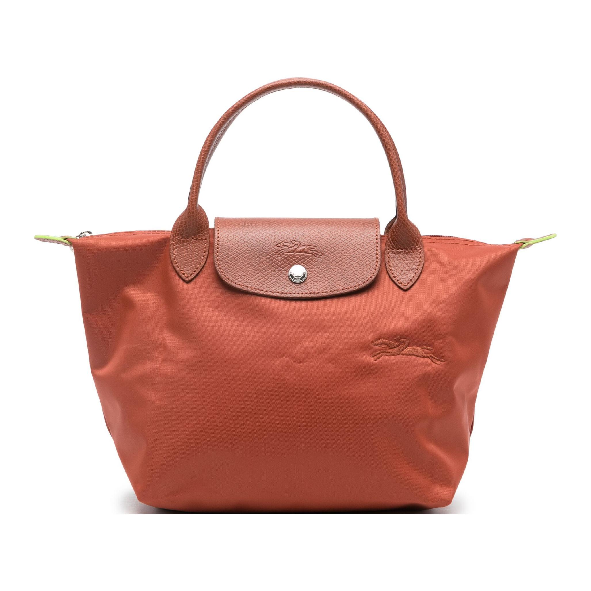 

Longchamp Le Pliage Small Handbag With Silver Metal Fastening Women Handbags Brown L1621919404 Basic Set (Bag)