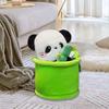 Cute Bamboo Tube Panda IS Hiding In Box Cuddly Hugging Soft Plush Pillow Doll Toys for Girlfriend