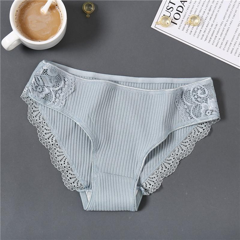 Lace Women Briefs Cotton Pantys Sexy Seamless Women Panties Solid Color Female Underpants Intimates Women Lingerie M-XXL