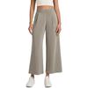 Women High Waist Wide Leg Cropped Pants Casual Loose Fit Trousers with Pockets Suitable for Everyday Wear