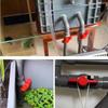 PVC Ball Valve 3/4" 1" Female Thread Male Thread Valve Switch Garden Irrigation Water Pipe Joint Internal to External Thread 1Pc