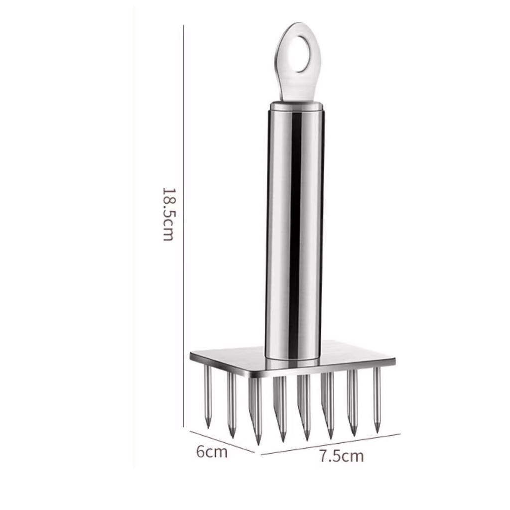 Stainless Steel Meat Tenderizer Meat Tool for Tenderizing Chicken Beef Steak Veal Pork Barbecue Marinating Kitchen Accessories