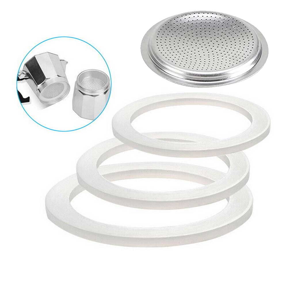 Rubber Seal Sieve Home Silicone Soft Spare Tea White