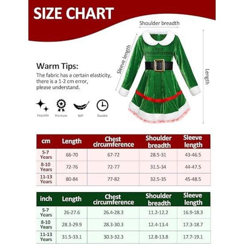 Adult Women Santa Claus Xmas Elf Green Dress Socks Hat Sets Christmas New Year Cosplay Costumes Performance Role Play Outfit