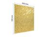 GLASSCHNEIDEBRETT 45x52 GOLD