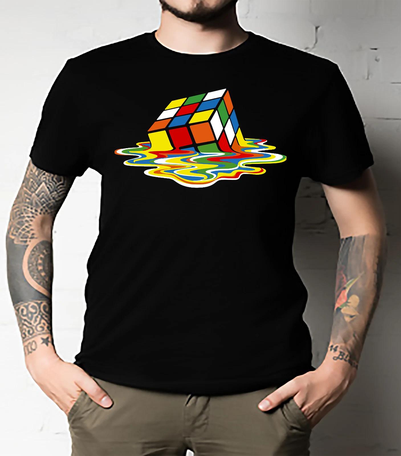 Men s and Women s T-shirts Sheldon Cooper Official Rubiks Cube Nerd BBT Womens or Crewneck XXXXL