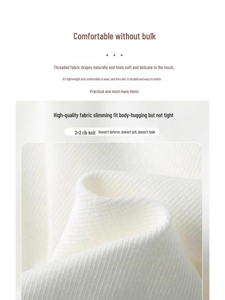 Černý modalový dámský přiléhavý top s polovičním rolákem a dlouhým rukávem, základní vrstva (2024 jaro/podzim/zima)