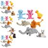 Adorable Cotton Rope Dog Toys Including Cute Yellow Duck Giraffe Moose For Chewing Dental Care And Fun Playtime Activities