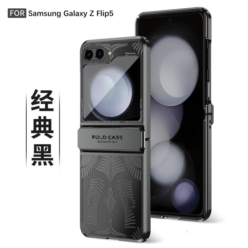Flip 7 FE 6 Fold Phone Case Luxury Plating Clear Hinge Shockproof Cover