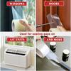 10m Window Sealing Tape Transparent Self Adhesive Draft Stopper for Doors Windows Glass Gaps Windproof Waterproof Soundproof