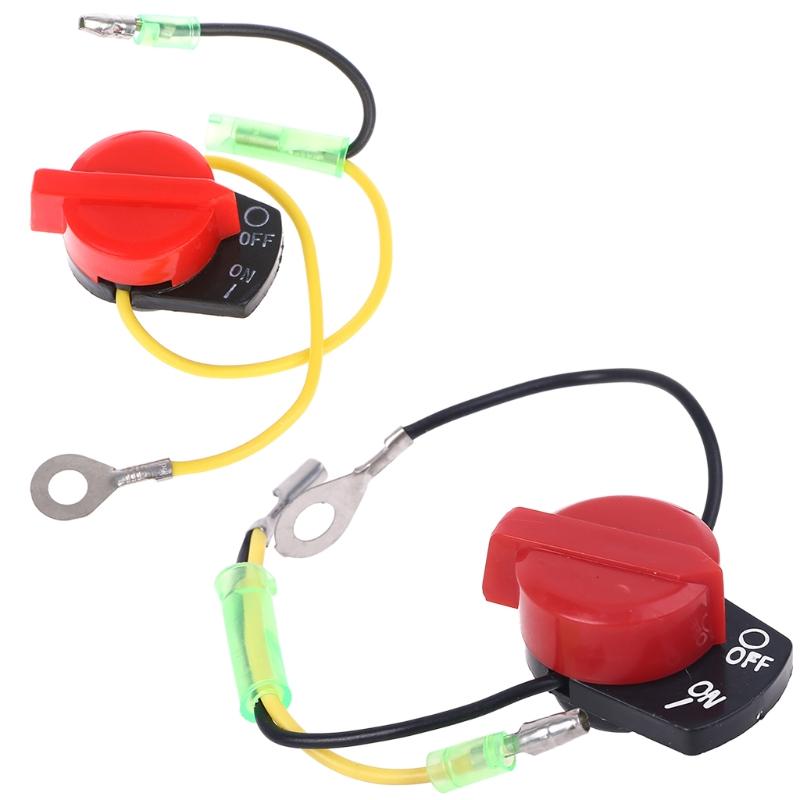 OOTDTY High Quality Metal Switch Engine Power Stop On Off Kill Switch Control For Honda GX110 GX120 GX160 GX200 GX240 Drop Ship