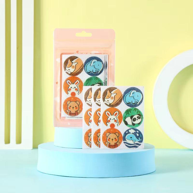 

6 шт. Репеллентные пластыри-наклейки 100% натуральное нетоксичное чистое эфирное масло отпугивают насекомых Кемпинг Путешествия