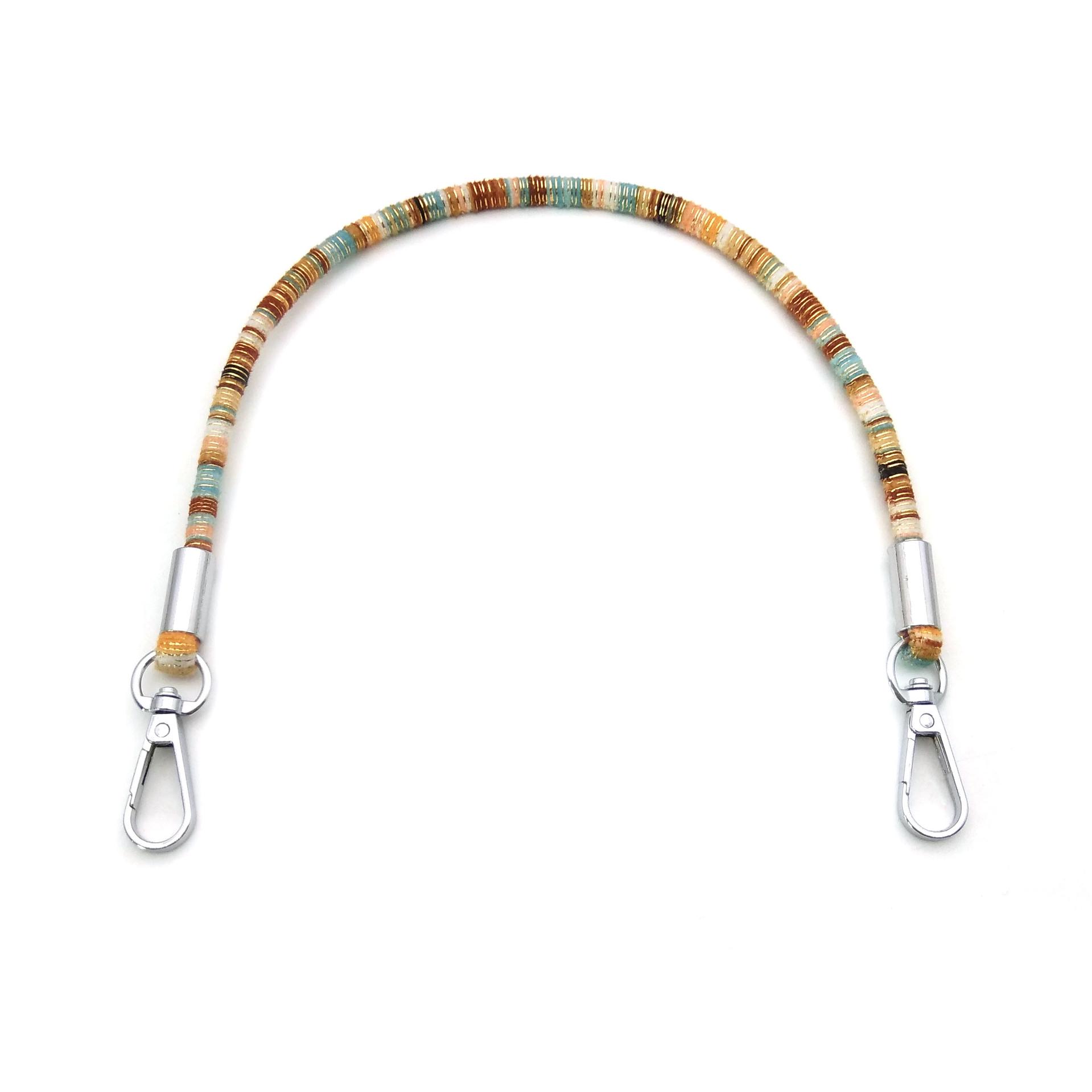 

Ethnic Style Phone Lanyard Bag with Short Load-Reducing Shoulder Strap 35 cm