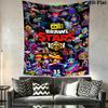 Brawl Stars Wall Tapestry Aesthetic Wall Hanging Printed Fabric Blanket Decorative Tapestries for Bedroom Living Room Home Decor