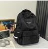 College Style Nylon Backpack With Feature For Students And Teens