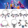Kpop Dämonenjäger Perlen Cartoon Anime Armband Anhänger Perlen DIY Armband Armreif Mädchen Schmuck Kinder Geschenke