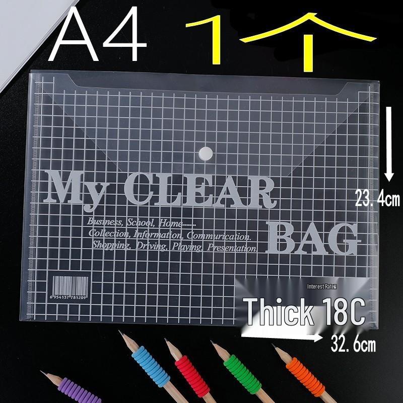 Free Shipping on Orders Over $100: Thickened A4 Bags, Transparent A5 File Bags, Office Storage Bags, VAT Invoice & Tax Receipt Storage Bags.