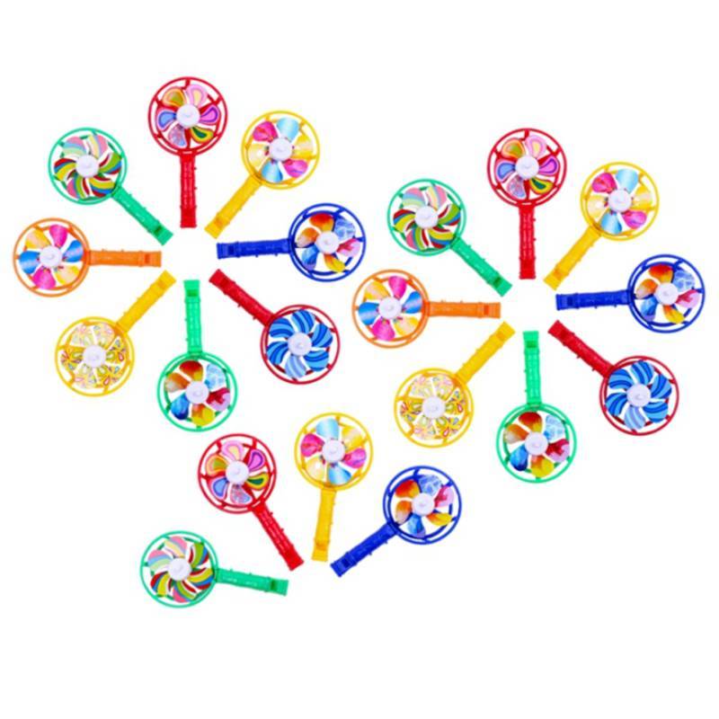 Classic Plastic Windmill Whistle Toy For Kids Outdoor Play And Gift Giving