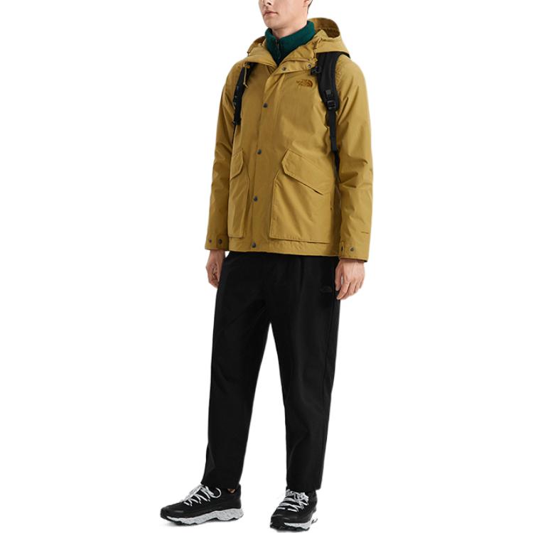 THE NORTH FACE Urban Exploration Waterproof And Warm Windbreaker Jacket Men's Yellow NF0A7QSZ-931