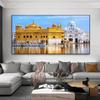 Landschaft Goldener Tempel Leinwand Malerei Poster und Drucke Wand Kunst Bilder Moderne Wohnzimmer Home Decor Kein Rahmen