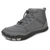 Winter Snow Boots Women's Plush Cotton Shoes Men High-top Short Boots Warm Hiking Shoes Non-slip