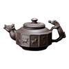 Purple Sand Teapot Large Capacity Purple Sand Pot Making Tea Household Kung Fu Tea Set Teacup Set Zhu Ni Plum Blossom Pot