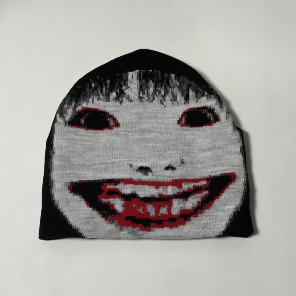 Jacquard Craft Skull Cap Warm Pull On Cap Holiday Gift Slouch Hat  Daily Outdoor Wear