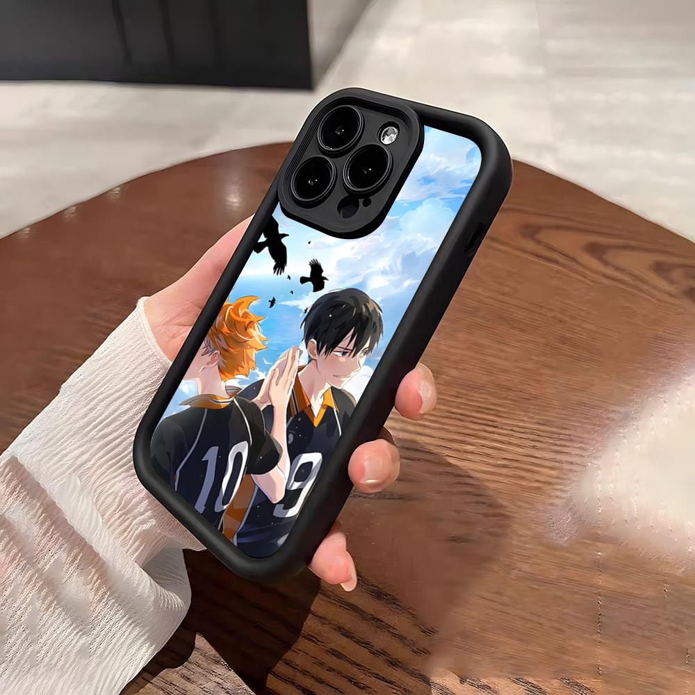 Haikyuu Hinata Shoyo Phone Case For IPhone 17 Pro Max 15 Pro 16 14 Plus 12 13 Mini 11 Pro Shockproof Soft Cover