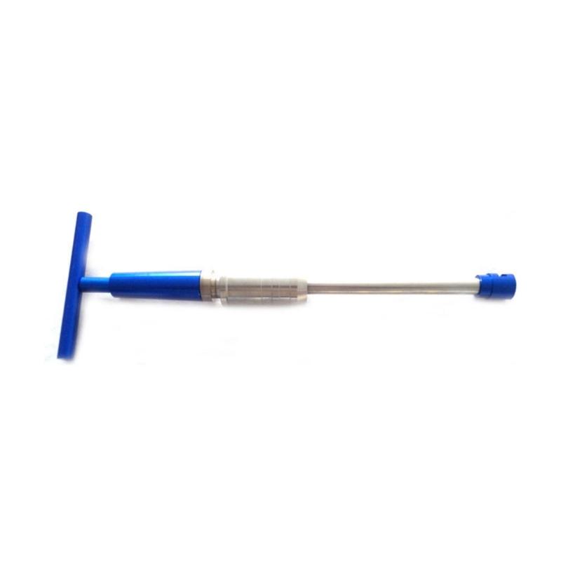 

Blue T Pull Hammer Auto Dents Removal Tool 44cm for Car Dents Repair 1.2kg Lightweight Aluminum & Iron Tool for Body Work 1