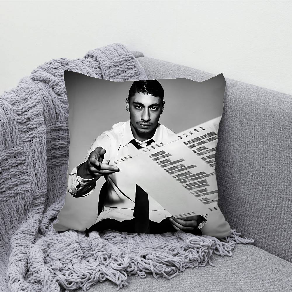 O-Omerta M-Maes Pillow Case For Sofa Decor Car Office Room Printing Cushion Cover Decorations and Protector