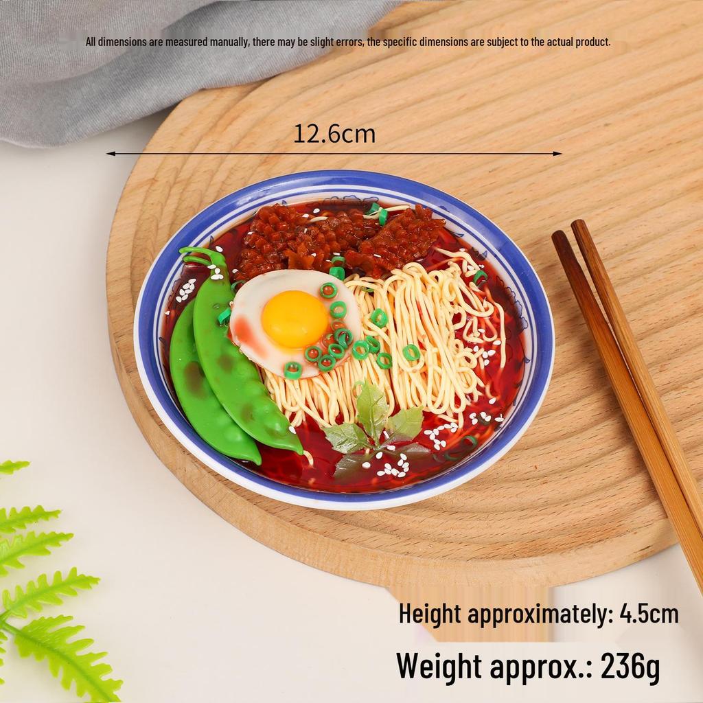 1:1 Ramen Simulation Model - Braised Beef, Rib, Intestine Noodle Props