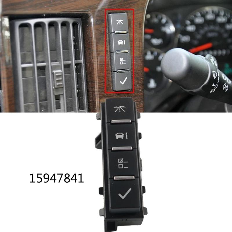 Driver Information Center Display Switch 15947841 15167184 for 1500 2500 3500 Replacement Interior Light Switch