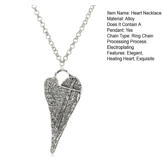 I Love You Hidden Message Necklace Hidden Secret Message Slider Necklace Adjustable Length Retractable Rod Necklace